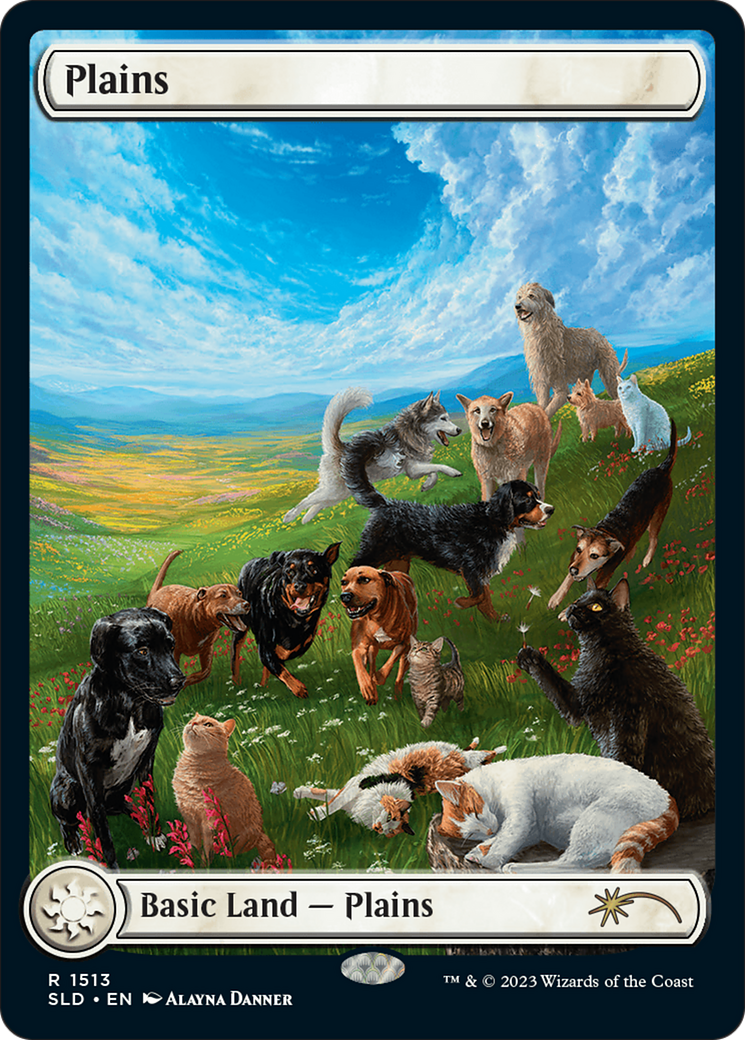 Plains (1513) [Secret Lair Commander Deck: Raining Cats and Dogs] | Tabernacle Games