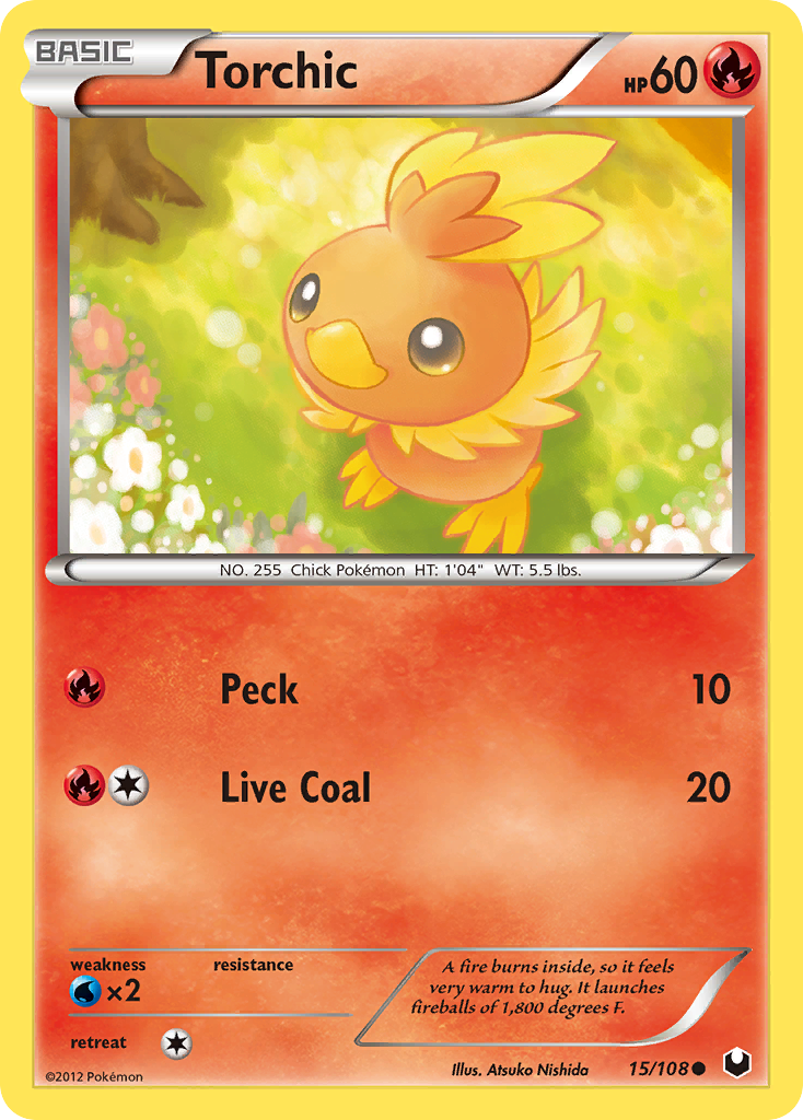 Torchic (15/108) [Black & White: Dark Explorers] | Tabernacle Games