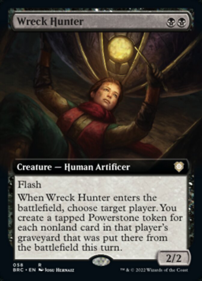 Wreck Hunter (Extended Art) [The Brothers' War Commander] | Tabernacle Games