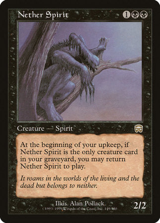 Nether Spirit [Mercadian Masques] | Tabernacle Games