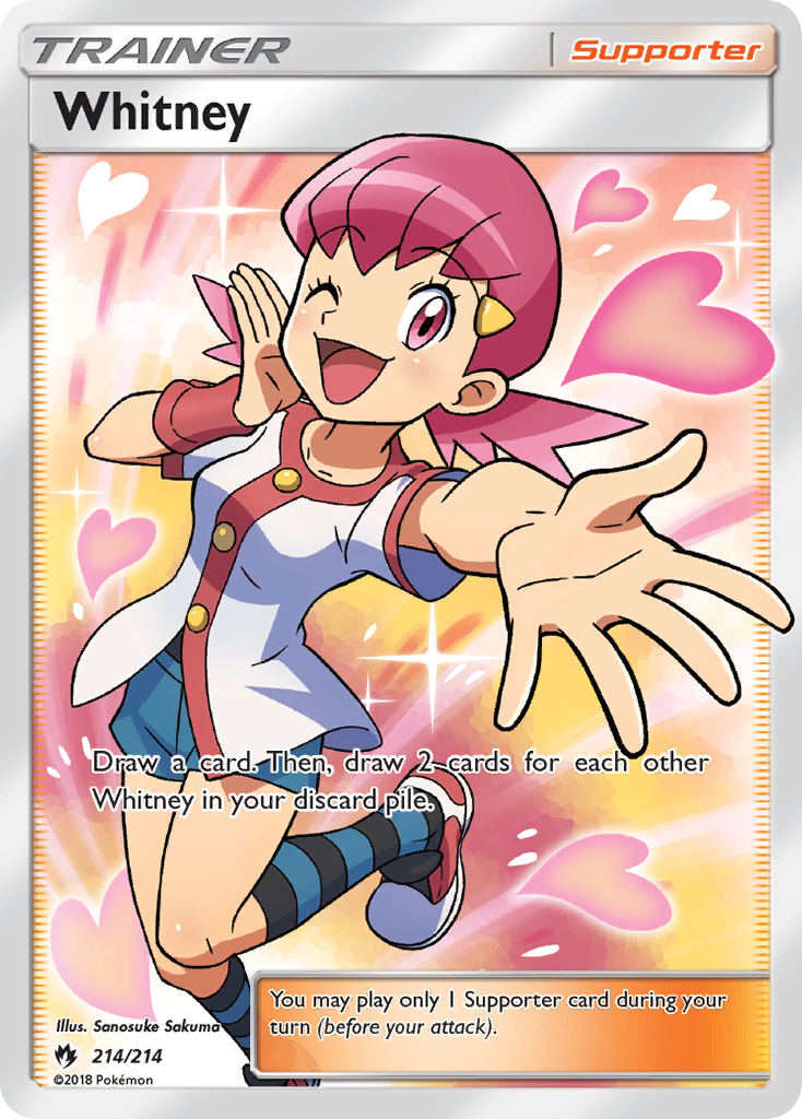 Whitney (214/214) [Sun & Moon: Lost Thunder] | Tabernacle Games