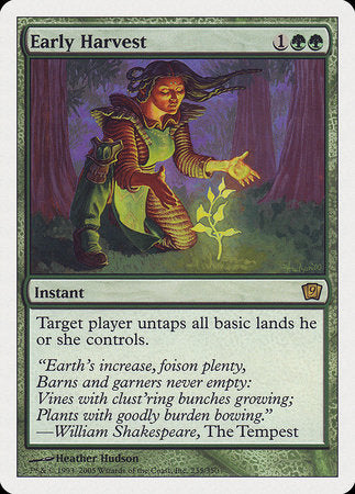 Early Harvest [Ninth Edition] | Tabernacle Games