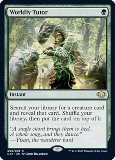 Worldly Tutor [Commander Collection: Green] | Tabernacle Games