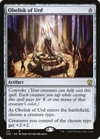 Obelisk of Urd [Zendikar Rising Commander] | Tabernacle Games