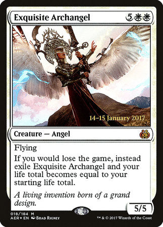 Exquisite Archangel [Aether Revolt Promos] | Tabernacle Games