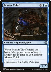 Master Thief [Zendikar Rising Commander] | Tabernacle Games