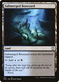 Submerged Boneyard [Zendikar Rising Commander] | Tabernacle Games