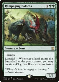 Rampaging Baloths [Zendikar Rising Commander] | Tabernacle Games