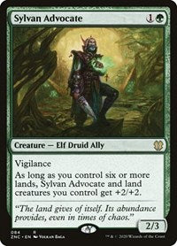 Sylvan Advocate [Zendikar Rising Commander] | Tabernacle Games