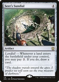 Seer's Sundial [Zendikar Rising Commander] | Tabernacle Games