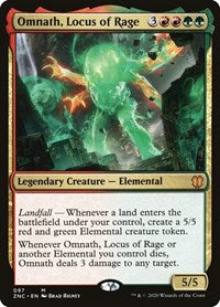 Omnath, Locus of Rage [Zendikar Rising Commander] | Tabernacle Games