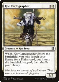 Kor Cartographer [Zendikar Rising Commander] | Tabernacle Games