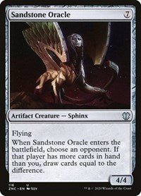 Sandstone Oracle [Zendikar Rising Commander] | Tabernacle Games