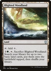 Blighted Woodland [Zendikar Rising Commander] | Tabernacle Games