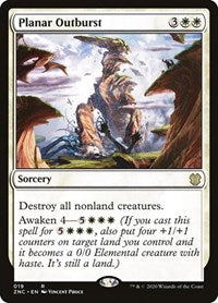 Planar Outburst [Zendikar Rising Commander] | Tabernacle Games