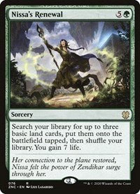 Nissa's Renewal [Zendikar Rising Commander] | Tabernacle Games