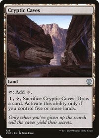 Cryptic Caves [Zendikar Rising Commander] | Tabernacle Games