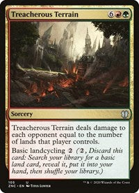 Treacherous Terrain [Zendikar Rising Commander] | Tabernacle Games