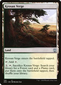 Krosan Verge [Zendikar Rising Commander] | Tabernacle Games