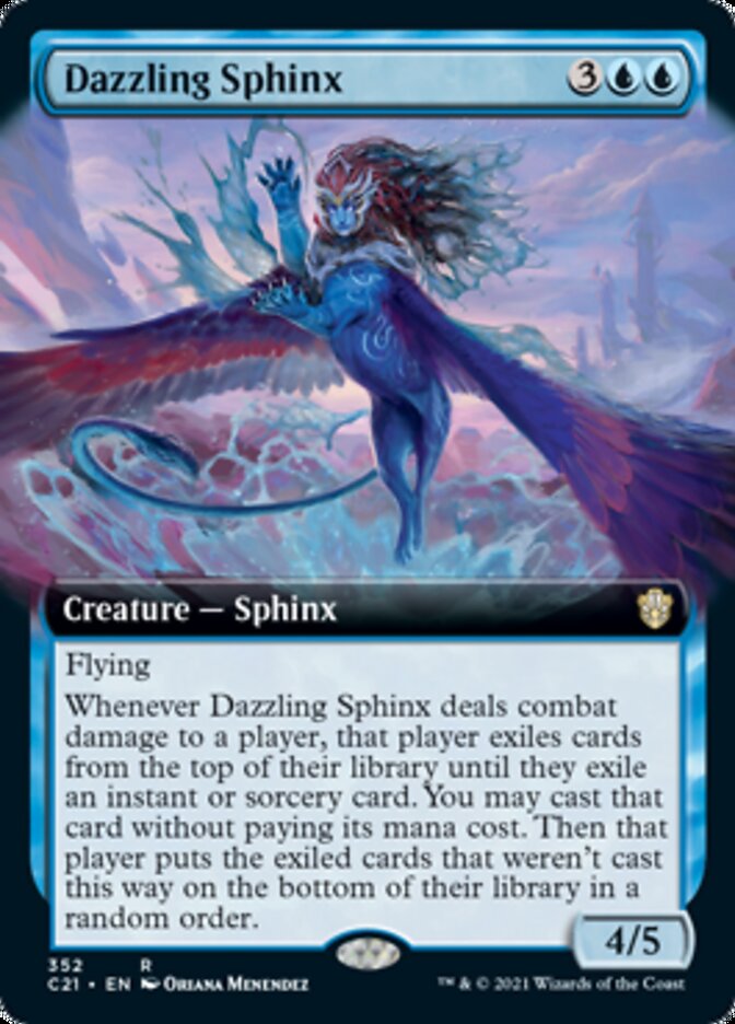 Dazzling Sphinx (Extended) [Commander 2021] | Tabernacle Games