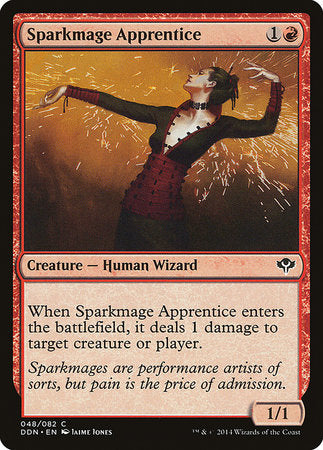 Sparkmage Apprentice [Duel Decks: Speed vs. Cunning] | Tabernacle Games