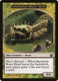 Ravenous Brute Head [Hero's Path Promos] | Tabernacle Games