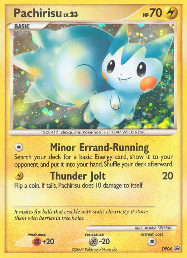 Pachirisu (DP04) [Diamond & Pearl: Black Star Promos] | Tabernacle Games