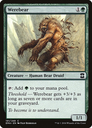 Werebear [Eternal Masters] | Tabernacle Games