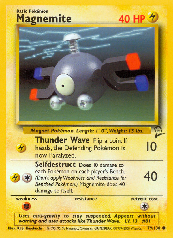 Magnemite (79/130) [Base Set 2] | Tabernacle Games