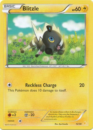 Blitzle (12/30) [XY: Trainer Kit 3 - Pikachu Libre] | Tabernacle Games