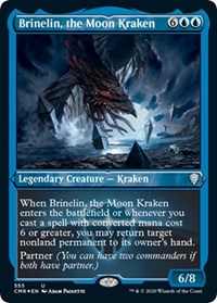 Brinelin, the Moon Kraken (Foil Etched) [Commander Legends] | Tabernacle Games