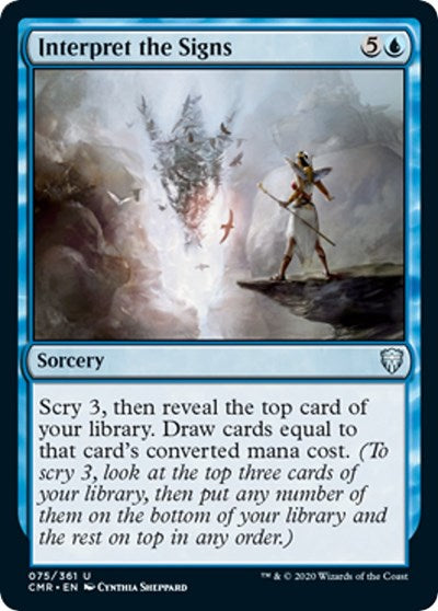 Interpret the Signs [Commander Legends] | Tabernacle Games