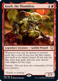 Krark, the Thumbless [Commander Legends] | Tabernacle Games