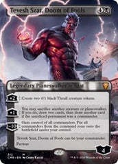 Tevesh Szat, Doom of Fools (Extended Art) [Commander Legends] | Tabernacle Games