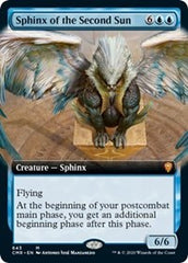 Sphinx of the Second Sun (Extended Art) [Commander Legends] | Tabernacle Games