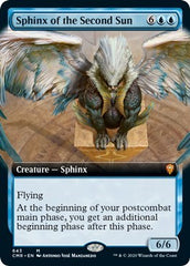 Sphinx of the Second Sun (Extended Art) [Commander Legends] | Tabernacle Games