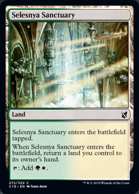 Selesnya Sanctuary [Commander 2019] | Tabernacle Games