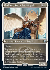 Radiant, Serra Archangel (Foil Etched) [Commander Legends] | Tabernacle Games