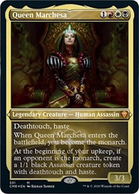 Queen Marchesa (Foil Etched) [Commander Legends] | Tabernacle Games