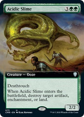 Acidic Slime (Extended Art) [Commander Legends] | Tabernacle Games