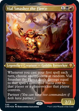 Vial Smasher the Fierce (Foil Etched) [Commander Legends] | Tabernacle Games