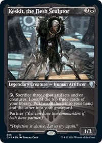 Keskit, the Flesh Sculptor (Foil Etched) [Commander Legends] | Tabernacle Games