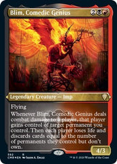 Blim, Comedic Genius (Foil Etched) [Commander Legends] | Tabernacle Games