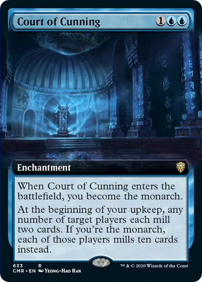 Court of Cunning (Extended Art) [Commander Legends] | Tabernacle Games