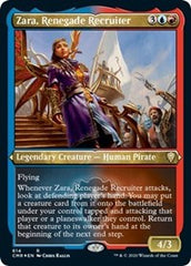 Zara, Renegade Recruiter (Foil Etched) [Commander Legends] | Tabernacle Games