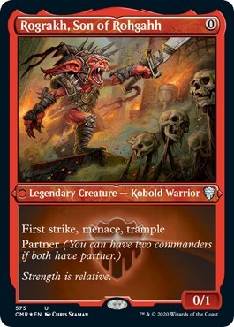 Rograkh, Son of Rohgahh (Foil Etched) [Commander Legends] | Tabernacle Games