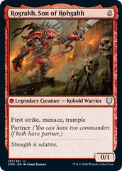Rograkh, Son of Rohgahh [Commander Legends] | Tabernacle Games