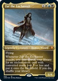 Zur the Enchanter (Foil Etched) [Commander Legends] | Tabernacle Games