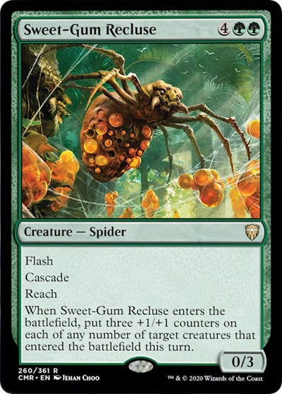 Sweet-Gum Recluse [Commander Legends] | Tabernacle Games