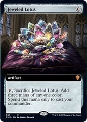 Jeweled Lotus (Extended Art) [Commander Legends] | Tabernacle Games